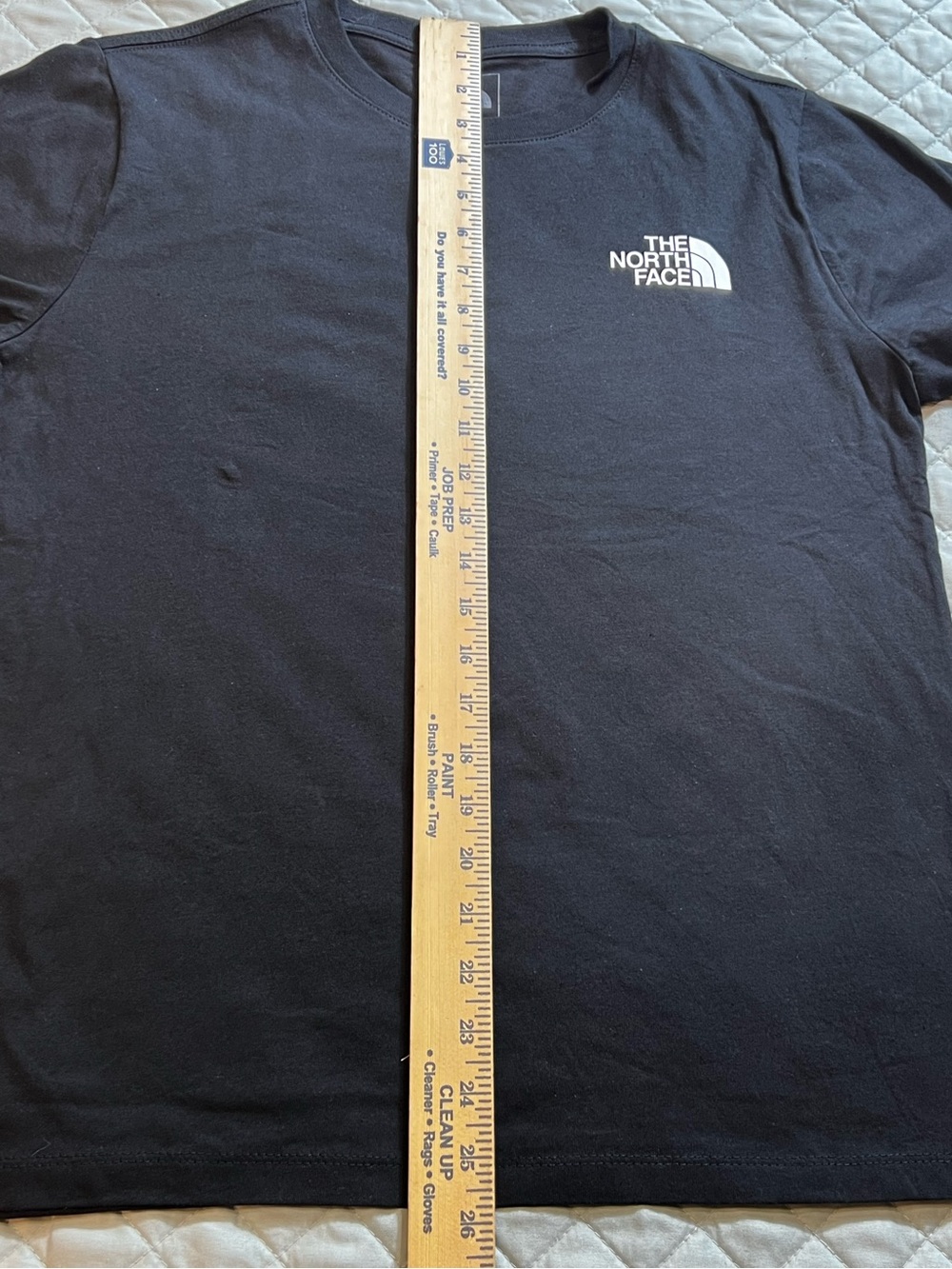 The‎ North Face Box standard fit Tee Black Graphic logo T-Shirt Women’s Medium - Picture 6 of 9